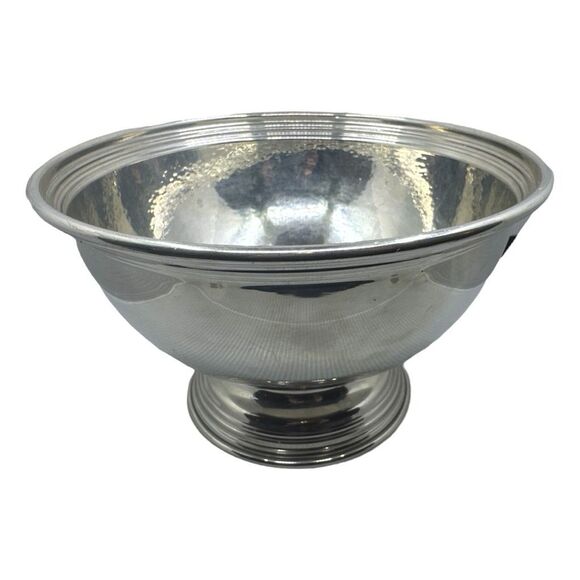 Vintage Handmade Shirley Williamsburg Virginia Pewter Bowl - Picture 1 of 4